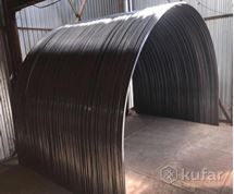 Изображение Дуги для теплицы 20х20,40х20 (КОМПЛЕКТУЮЩИЕ) Двойная оцинковка.